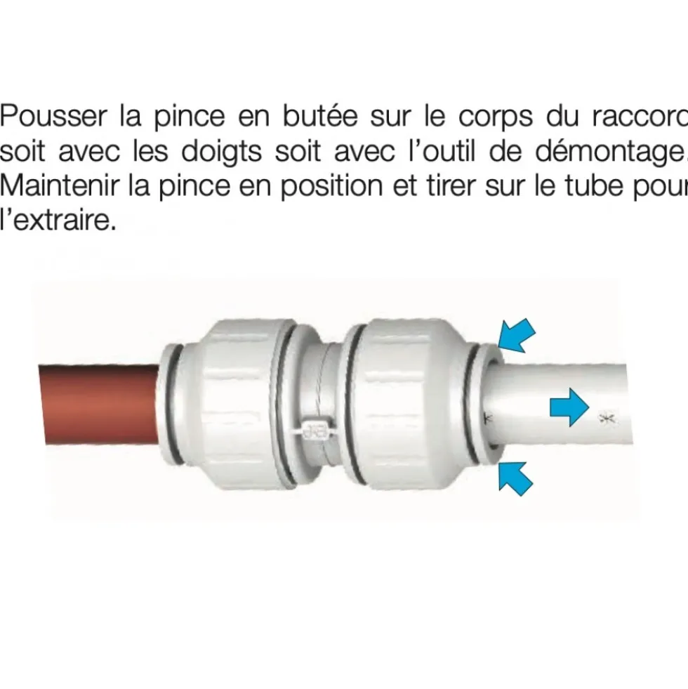 Coude 90° écrou laiton - instantané - femelle 15X21/15 mm - Speedfit John Guest