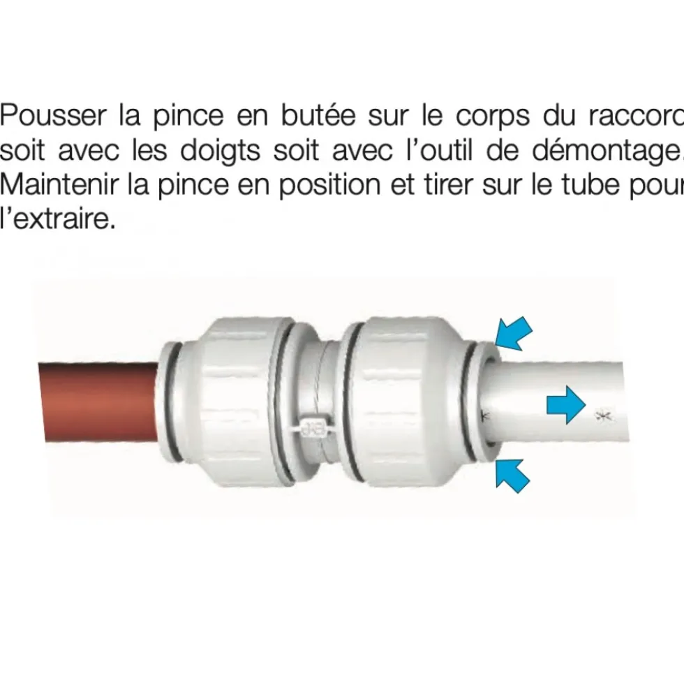 Coude égal 90° - instantané - 15 mm - Speedfit John Guest