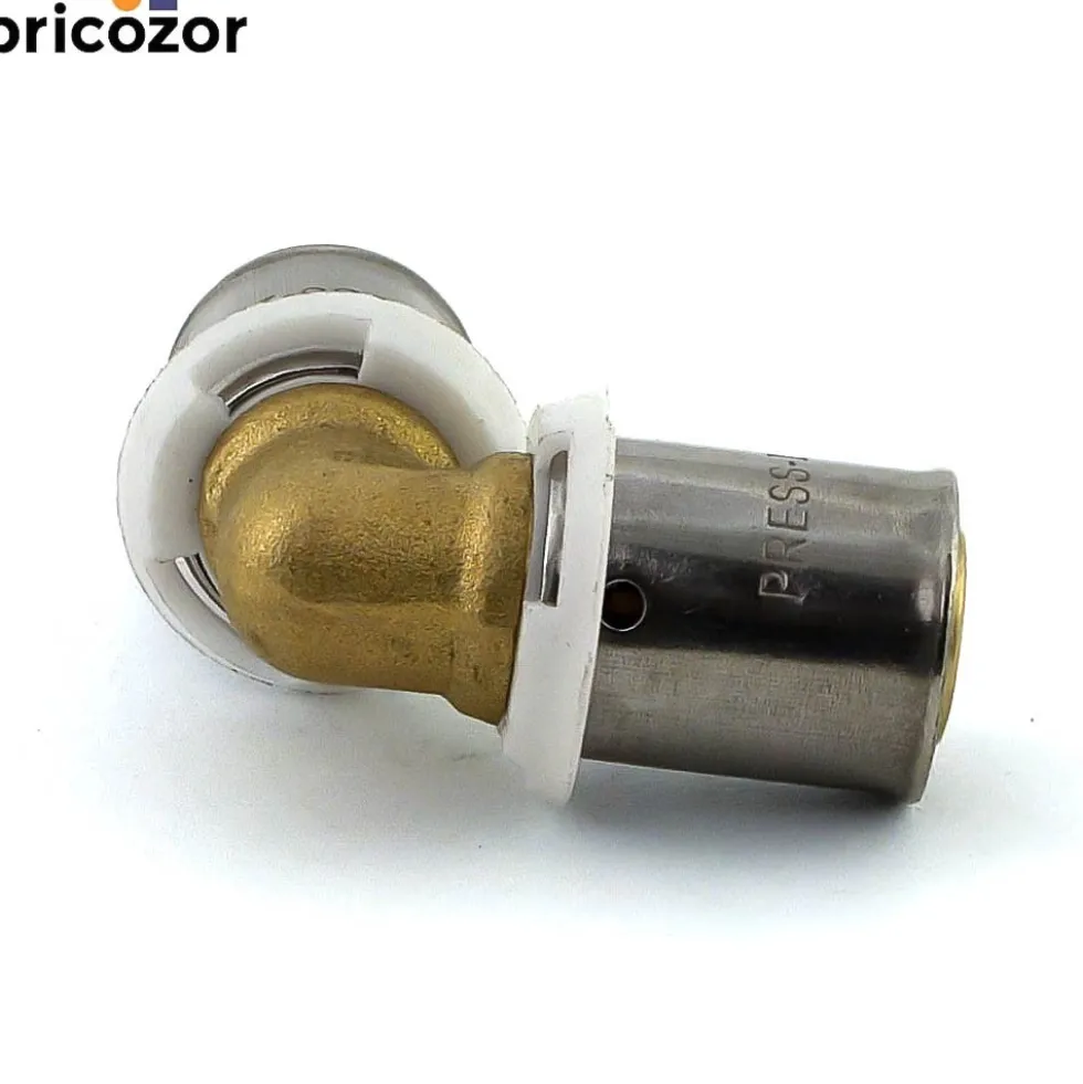Coude égal PER à sertir BRICOZOR