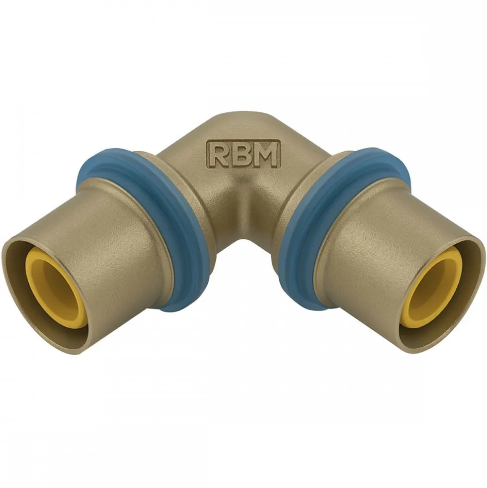 Coude égal à sertir 45° pour tube multicouche RBM
