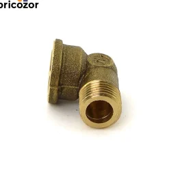 Coude laiton 90° mâle / femelle BRICOZOR