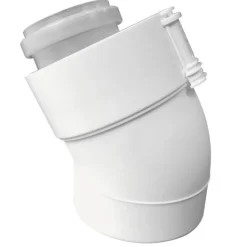 Coude PPTL/PP Rolux Condensation Sékurit 30° - pour chaudière ventouse UBBINK