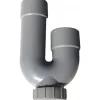 Coude seul pour siphon machine à laver Ø 40 mm BRICOZOR