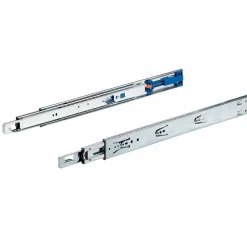 Coulisse à billes KA 4532 avec Silent System -en applique -35kg -10paires HETTICH