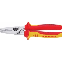 Coupe câble double tranchant 1000 volts - 95 16 200 KNIPEX