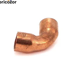 Courbe cuivre 90° grand rayon femelle / femelle à souder BRICOZOR
