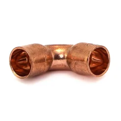 Courbe cuivre 90° grand rayon femelle / femelle à souder BRICOZOR
