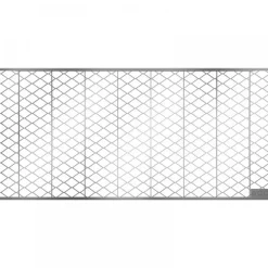Cours anglaise à grille pour fenêtre 100x60 cm - usage piéton ACO
