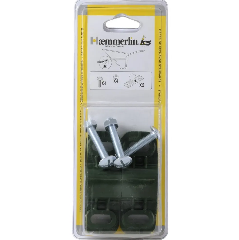 Coussinets polyamide de brouette diamètre 21 mm HAEMMERLIN