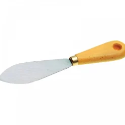 Couteau à mastiquer - lame feuille de laurier - 6223 MOB