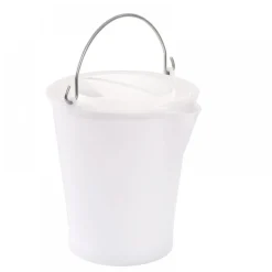 Couvercle pour seau rond 12 litres avec bec verseur GILAC
