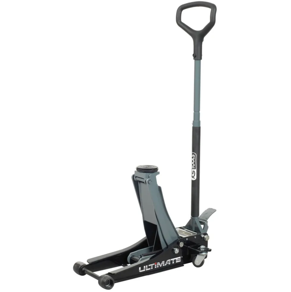 Cric hydraulique extra-bas en acier ULTIMATE® - 2 T KS TOOLS