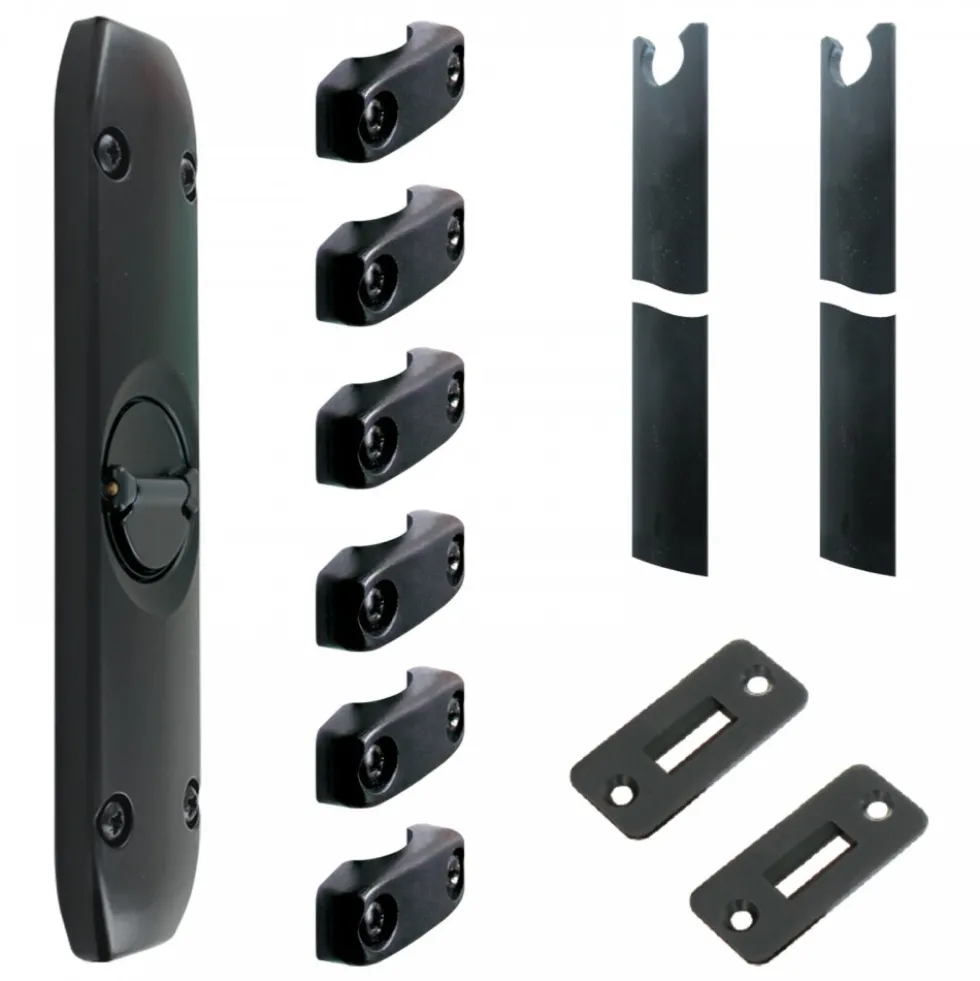 Crémone en applique extra-plate à bouton - Slim SX TIRARD