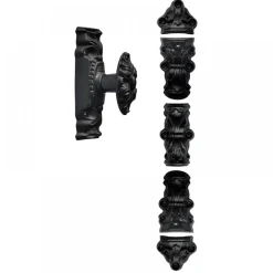 Crémone en fonte de style pour fenêtre bois - type A ROLLINGER
