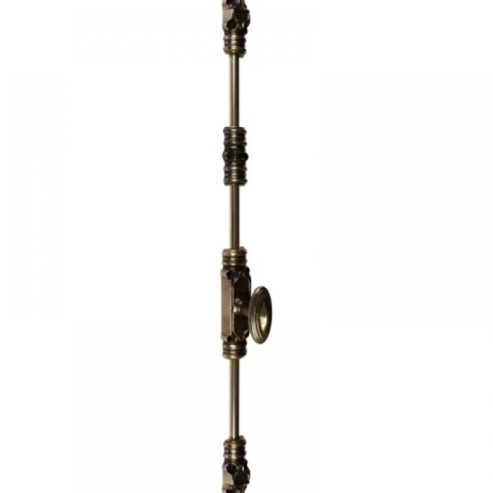 Crémone rustique en fonte pour menuiserie bois - CRF 168 ROLLINGER