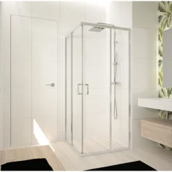Côté pour paroi de douche Ocean A - accès d'angle - réglable 87 à 90 cm NOVELLINI