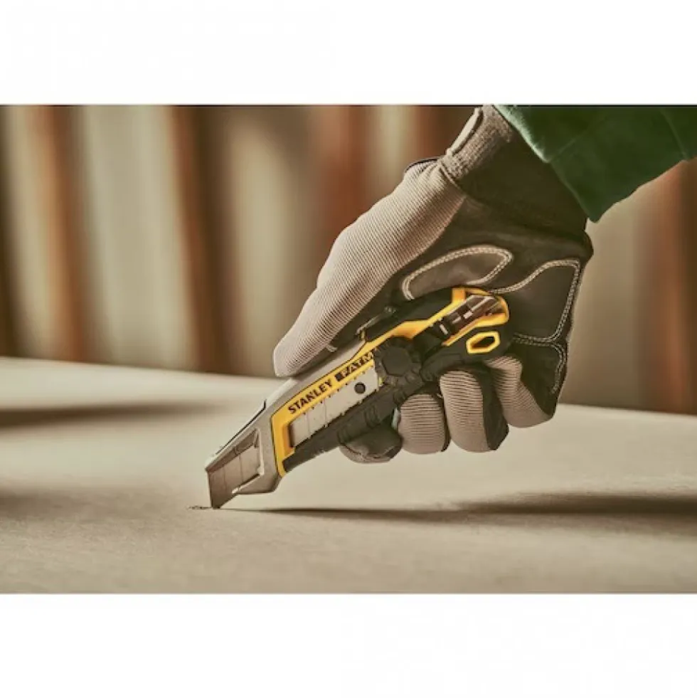 Cutter 18 mm avec molette crantée - Quick Snap Fatmax® STANLEY
