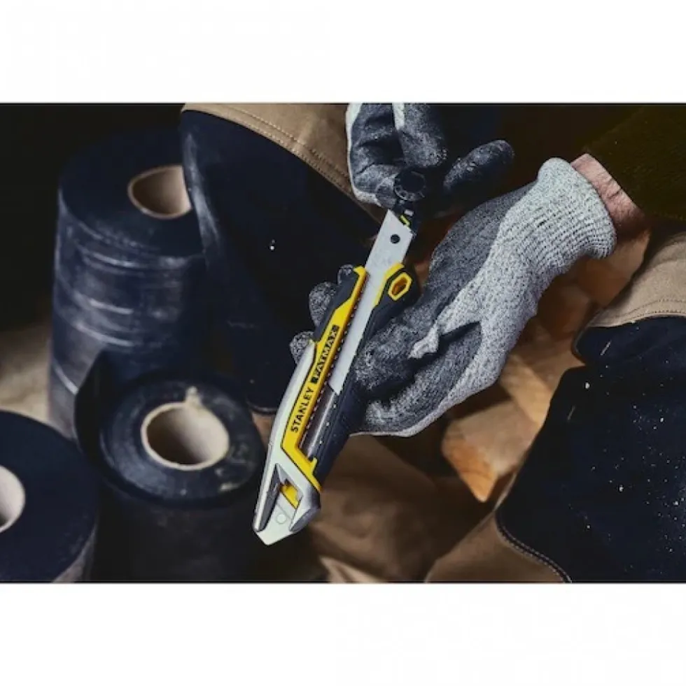 Cutter 18 mm avec molette crantée - Quick Snap Fatmax® STANLEY