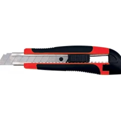 Cutter professionnel bi-matière avec lames 18 mm MOB