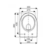 Cuvette wc suspendu courte - Prima GEBERIT