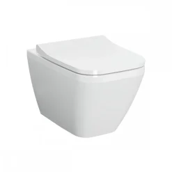 Cuvette WC suspendue carrée sans bride sans abattant - Integra Square VITRA
