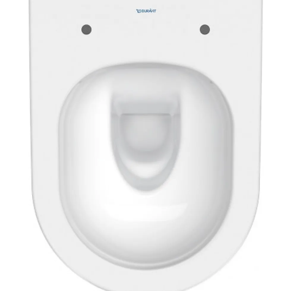 Cuvette WC suspendue compacte sans bride D-Neo Compact Rimless Durafix DURAVIT