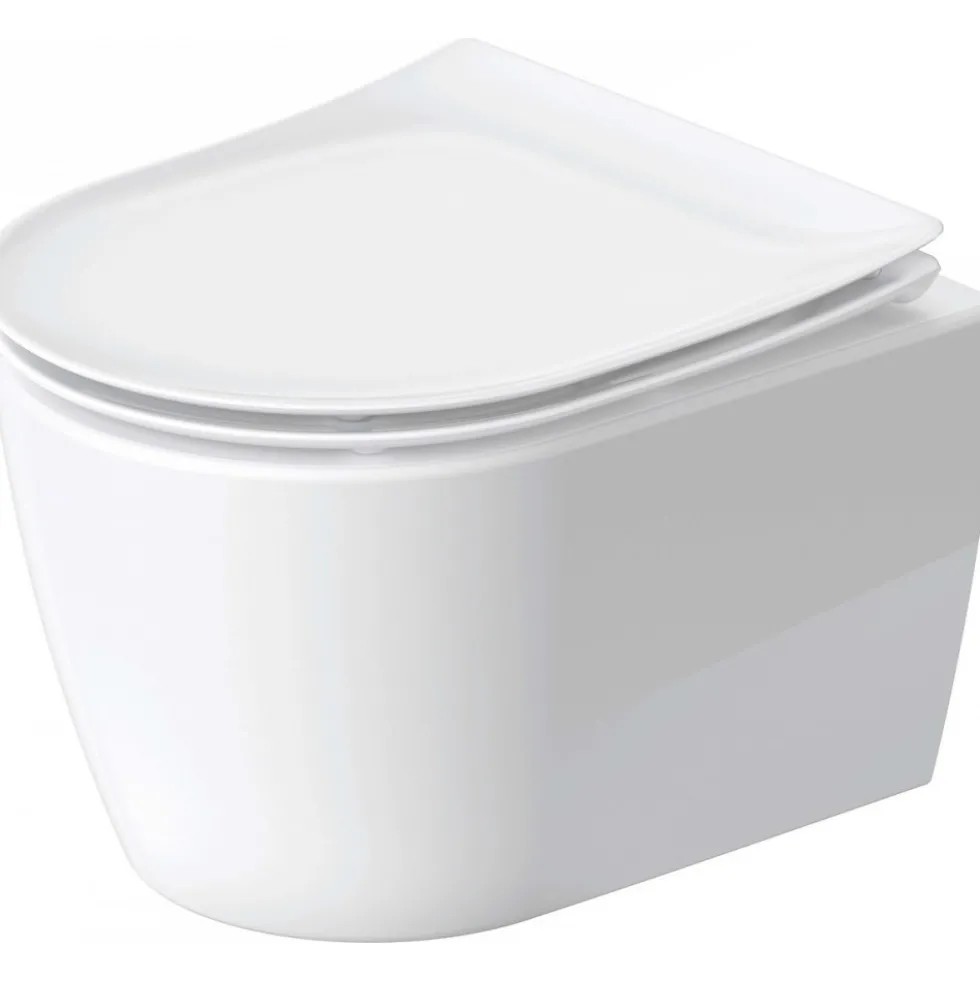Cuvette WC suspendue compacte 480 mm sans bride - Soleil by Starck DURAVIT
