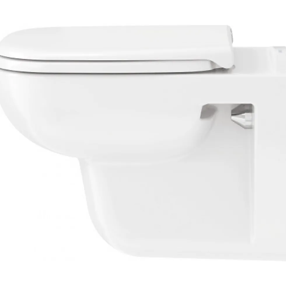 Cuvette WC suspendue sans bride D-Code Rimless DURAVIT