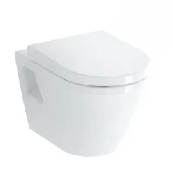 Cuvette WC suspendue sans bride avec abattant - Integra VitrA Flush 2.0 VITRA