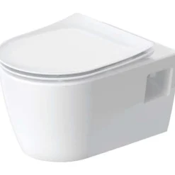 Cuvette WC suspendue sans bride à sortie horizontale Hygiène Flush DURAVIT