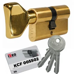 Cylindre à bouton City 5G sur variure KCF 005502 ISEO
