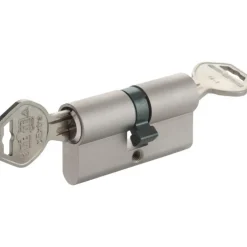 Cylindre de sûreté double varié - clé de secours - 3 clés - Pextra DORMAKABA