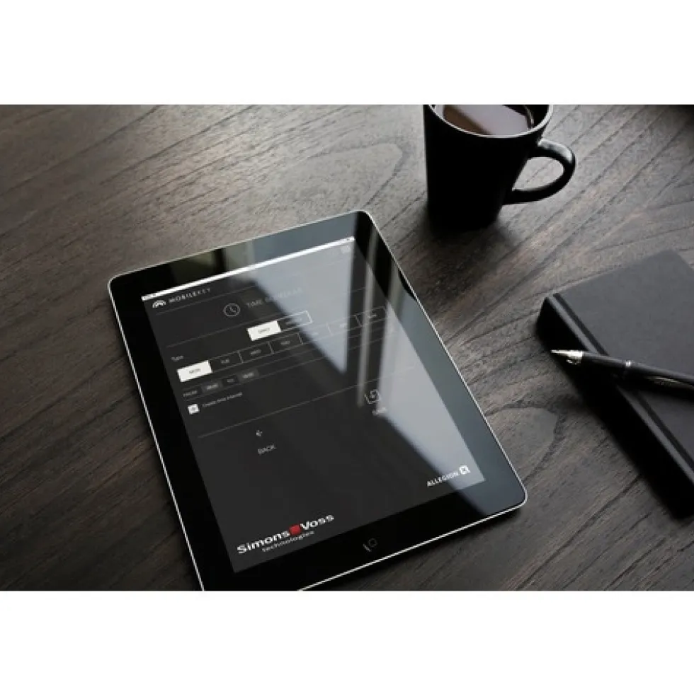 Cylindre électronique - gestion via application WEB - MobileKey SIMONS VOSS
