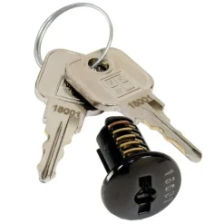 Cylindres interchangeables Z23A - variés - noir LEHMANN