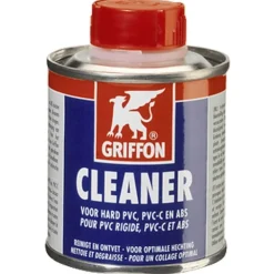 Décapant - nettoyant tuyaux et raccords PVC / ABS - PVC Cleaner GRIFFON