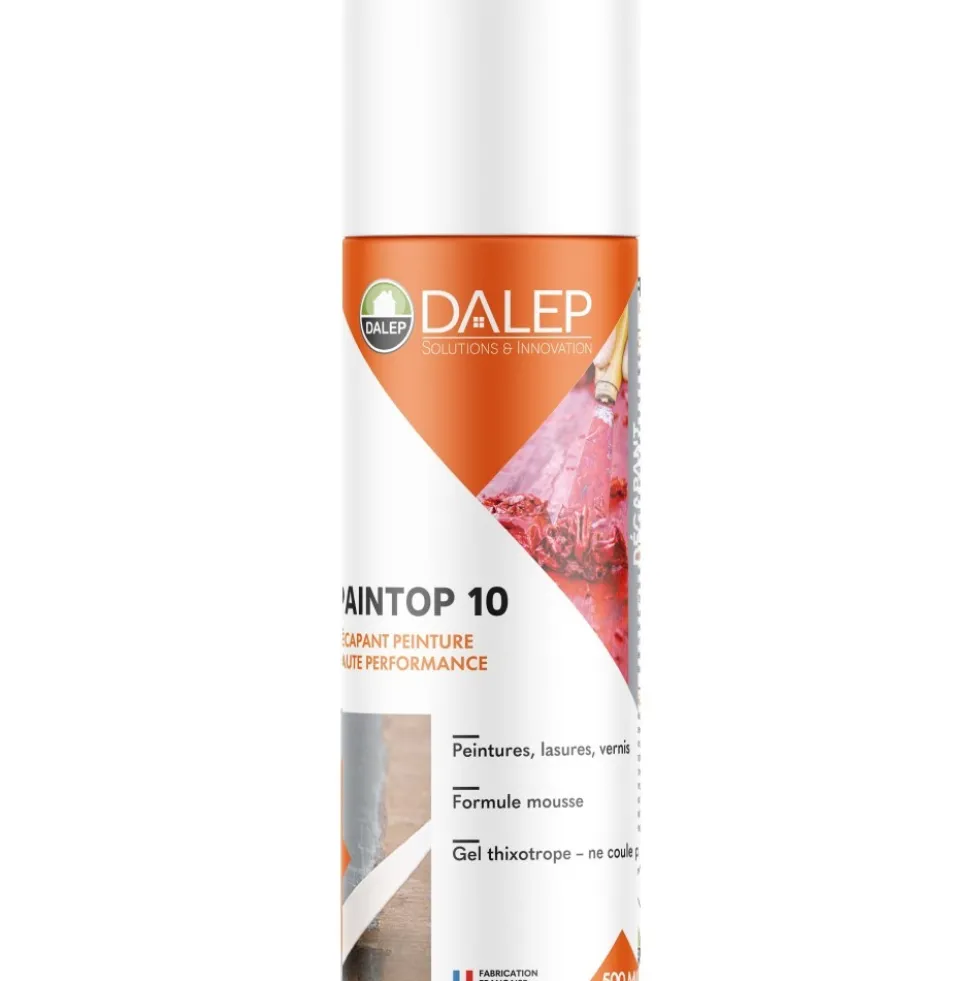 Décapant peinture – haute performance – aspect mousse – aérosol 500 ml DALEP