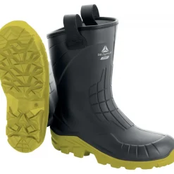 Demi-bottes de sécurité PU AEROTECH S5 CI FO SR - gris et jaune DELTA PLUS