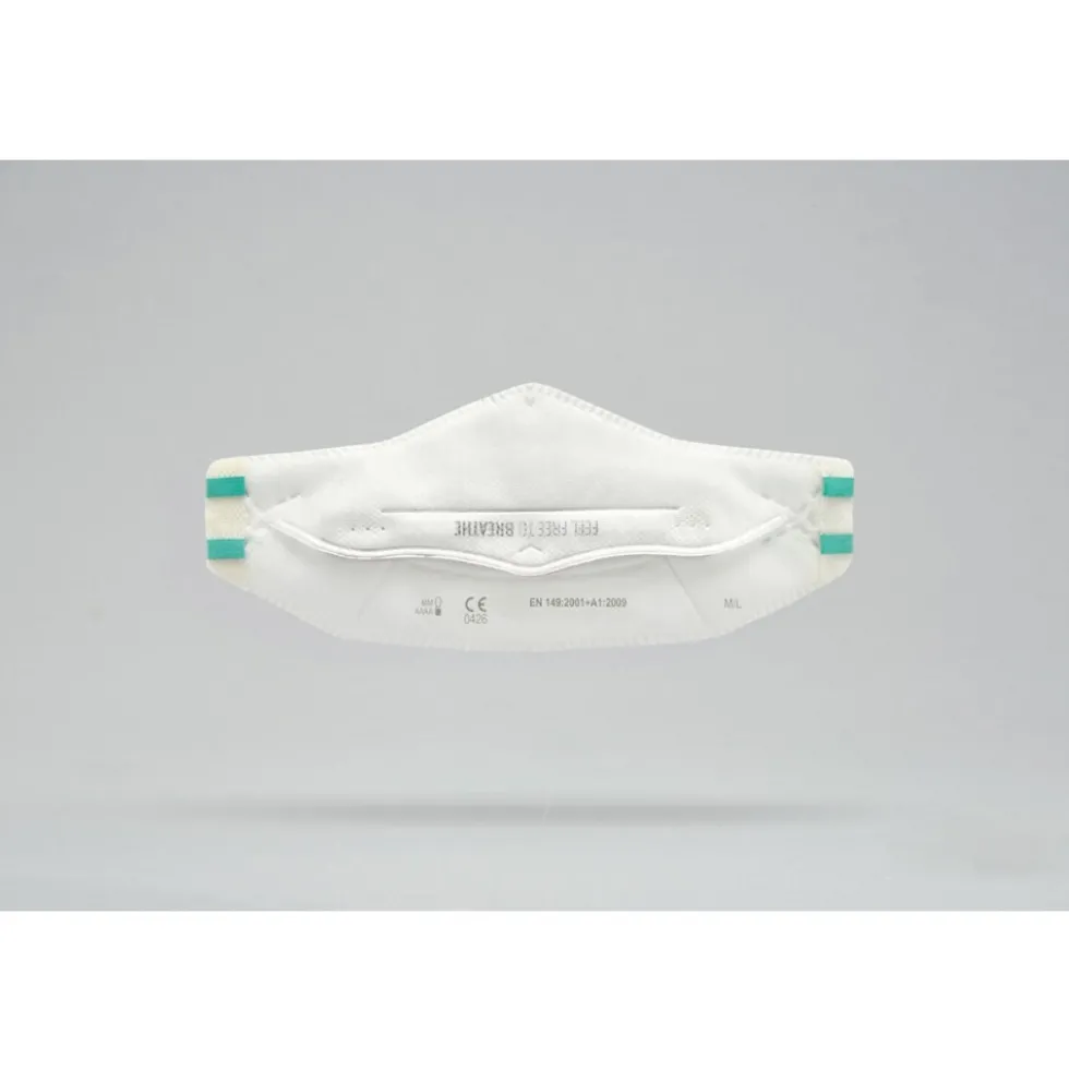 Demi-masque jetables pliables FFP3 BLS Zer0 33 FLAT - x10 BLS