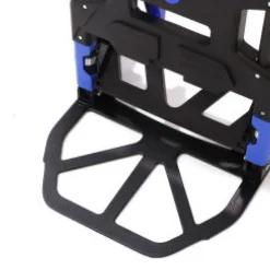 Diable pliant et chariot de transport 2 en 1 - bavette 25 cm pliable VISO
