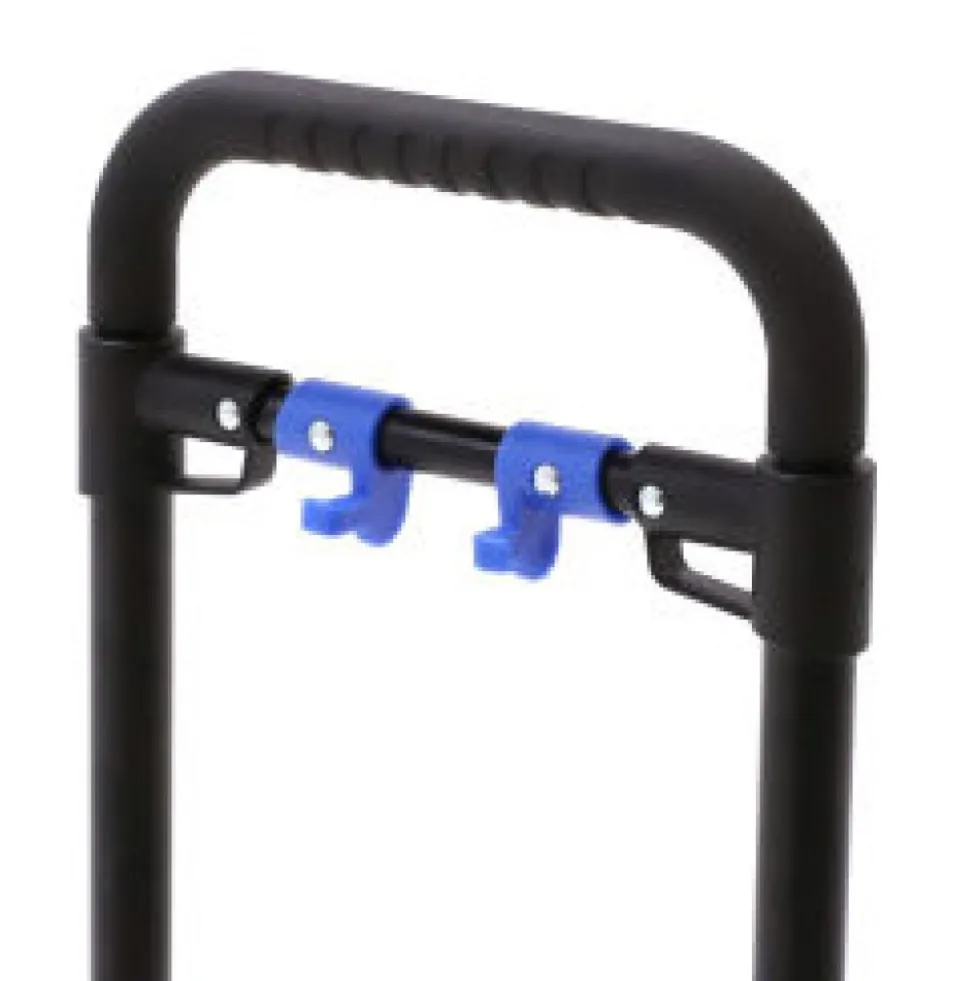 Diable pliant et chariot de transport 2 en 1 - bavette 25 cm pliable VISO