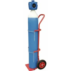 Diable porte-bouteilles roues caoutchouc 1 bouteille - charge 200 kg FIMM