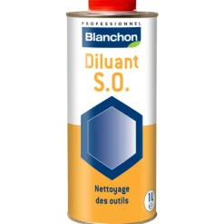 Diluant nettoyant sans odeur - 1 litre - S.O. BLANCHON