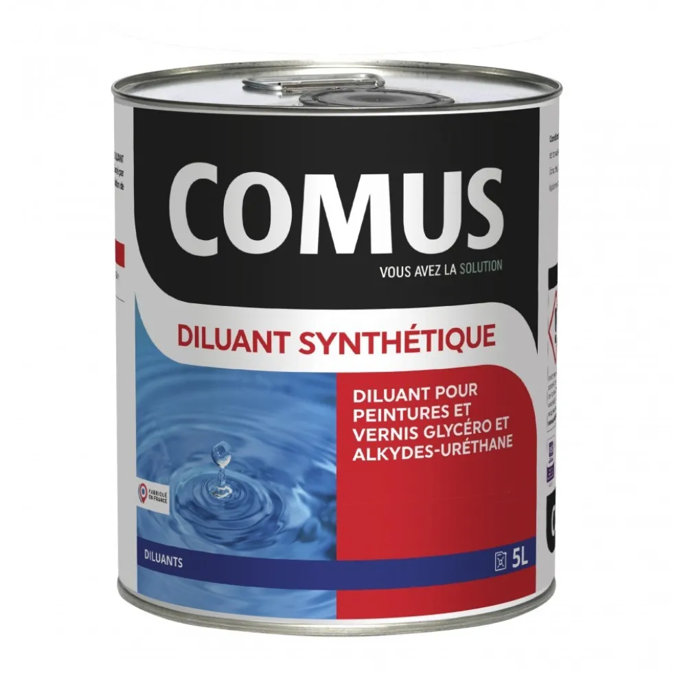 Diluant pour peintures et vernis glycéro et alkydes-uréthane COMUS