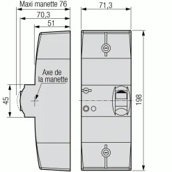 Disjoncteurs de branchement instantanés bipolaires - Enedis LEGRAND