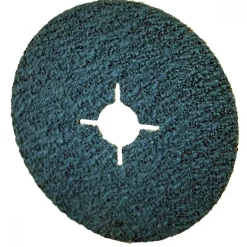 Disque abrasif - fibre zirconium - alésage 22 mm ZF 713 - pour Inox VSM