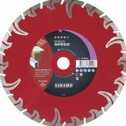 Disque diamant - segments virgules - 230 mm - Pro Speed SIDAMO