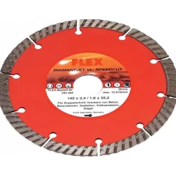 Disque diamant à tronçonner Diamantjet Speedcut - Ø140mm - D-TCS D-Jet FLEX