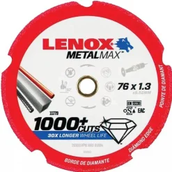 Disque diam 76mm MétalMax 75 x 1,3 mm LENOX