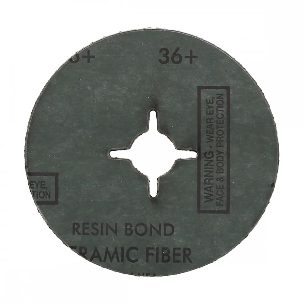 Disque fibre Razorstar® Ø125 x 22mm - grain 36+ - par 25 NORTON