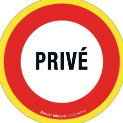 Disques d'interdiction rigides fluorescents NOVAP